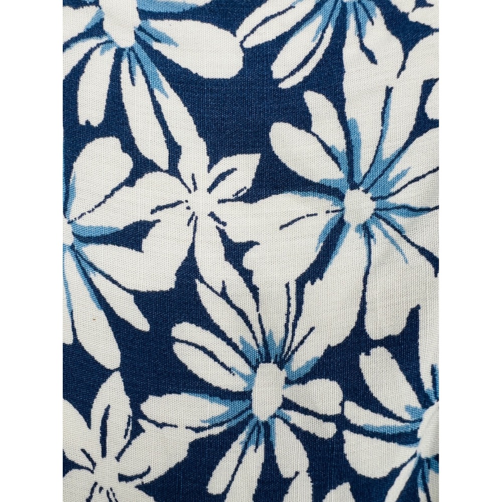 Rewind Navy Blue White Floral Daisy Dress 90s Style Cottagecore Womens Large NWT - Picture 3 of 5